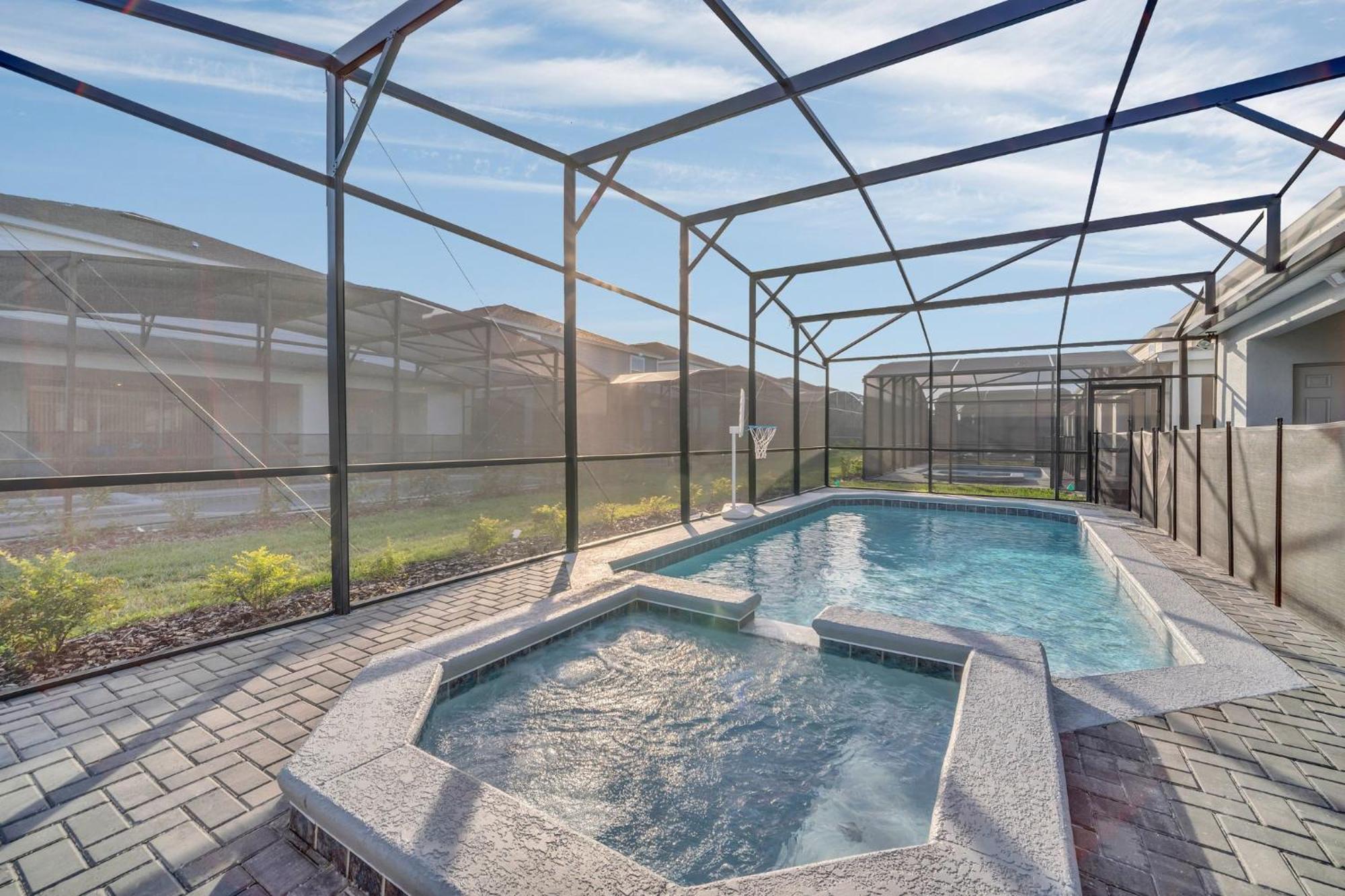 Last Minute Disney Getaway! Private Pool, Hot Tub & Games Room. Book Now! #55527 Davenport Exterior photo